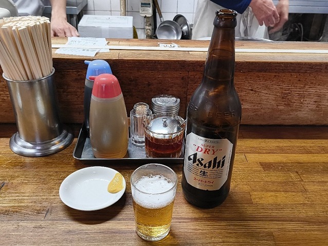 先ずはビールだ