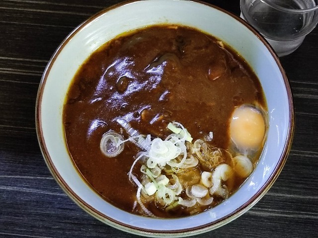 カレーそば＋たまご