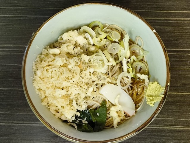 冷やしたぬきそば