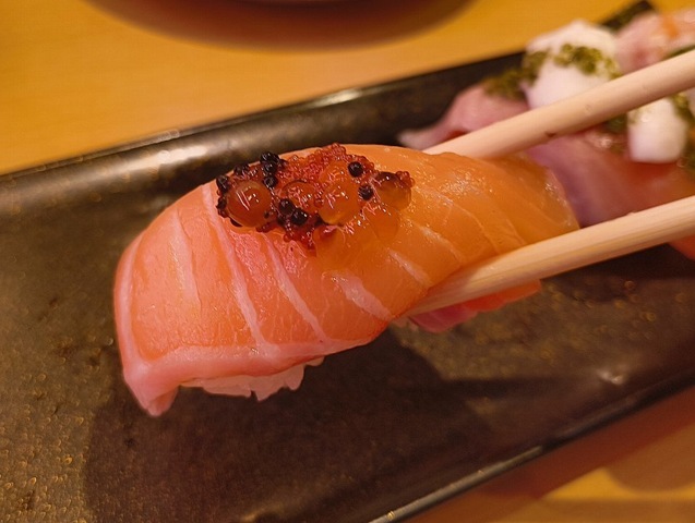 魚卵のせ