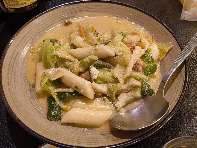 クリームチーズトッポギ