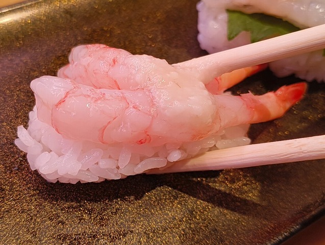 塩麹のせ 甘えび