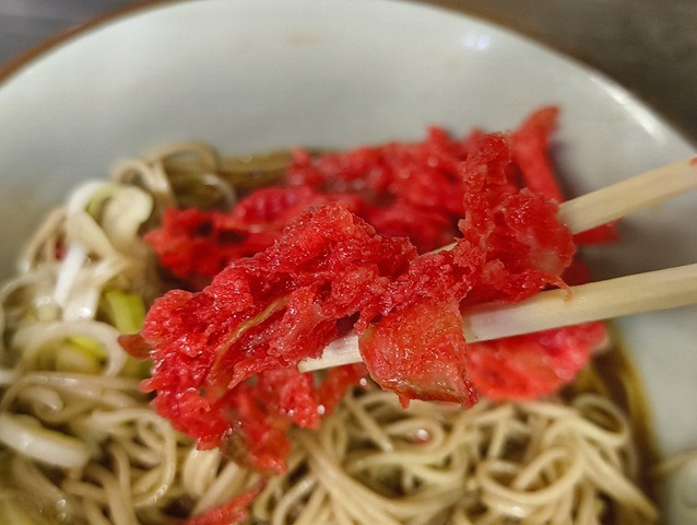 漸く紅ショウガ天を食べるのだ