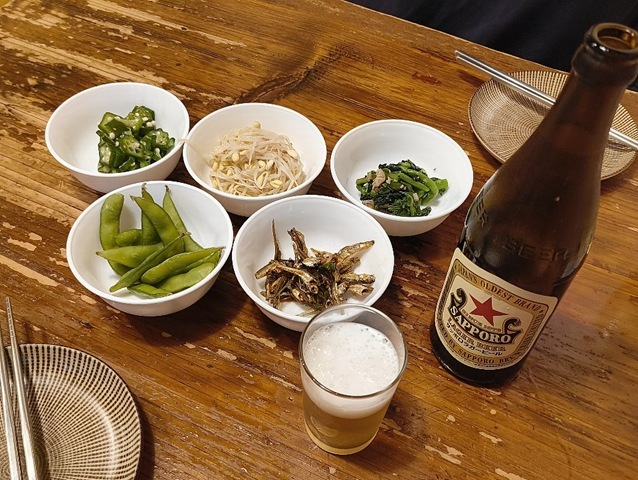 おかずと赤星