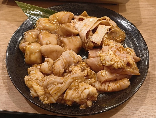 ホルモンの盛り合わせ