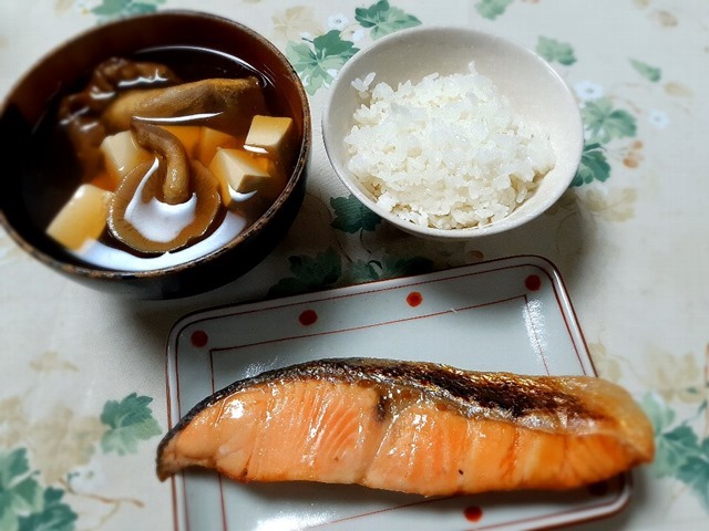 ふっくりんこで夕食