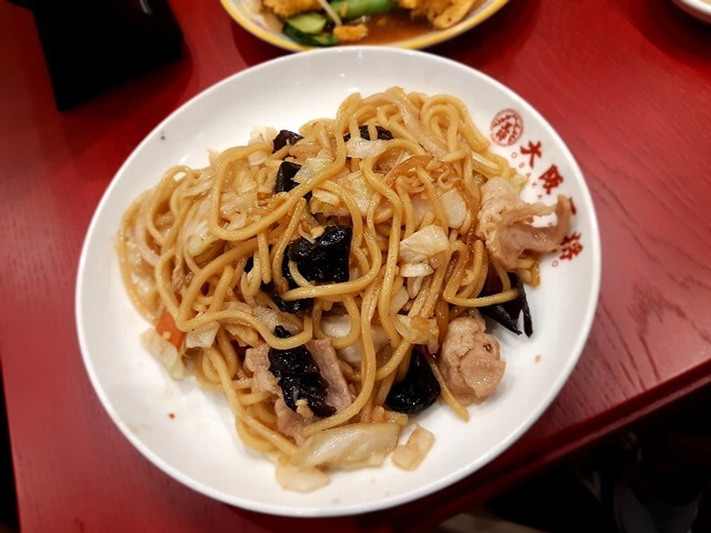 醤油炒め焼きそば