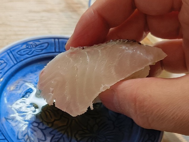 鯛も食べるのだ