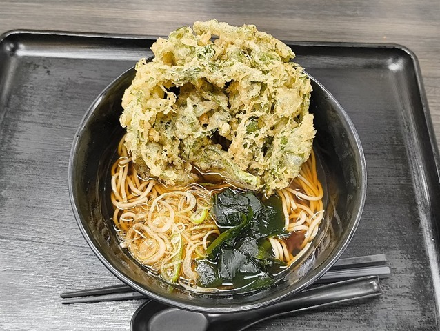 春菊天そば
