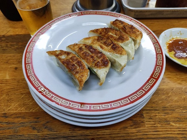 亀戸餃子4皿目