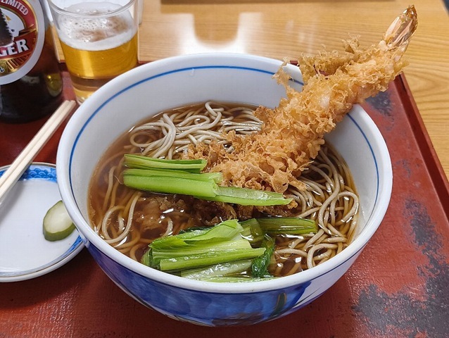 天ぷらそば（並）