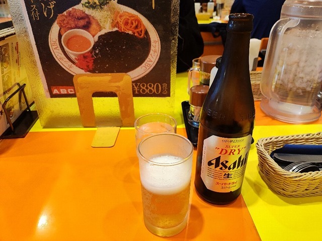 ビールを1本