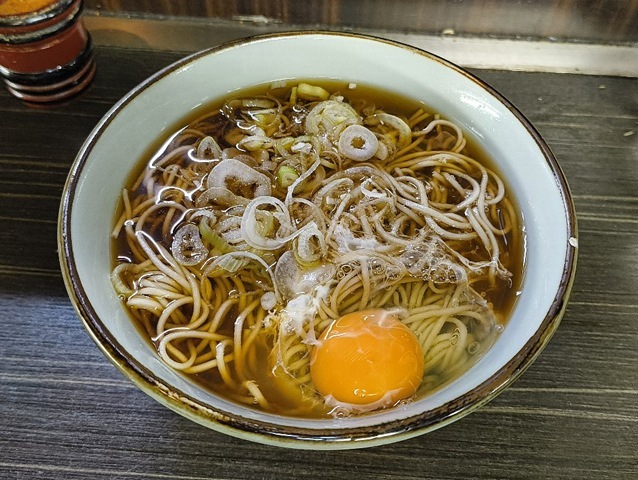 月見そば