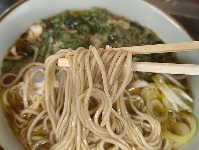 蕎麦を手繰ればうまいのだよ（笑）