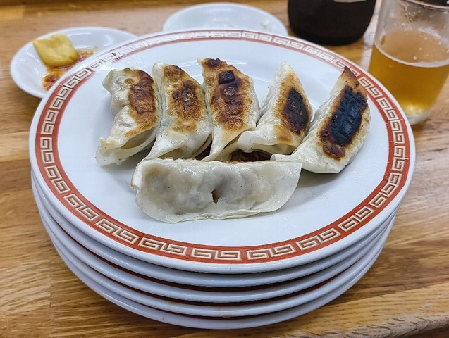 亀戸餃子でランチ（5皿目）