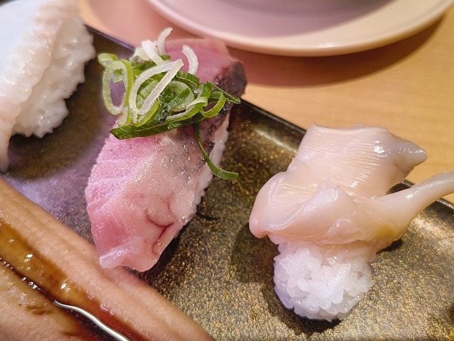 とろかつお、つぶ貝