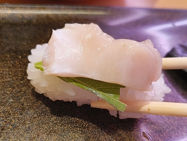 丘つぶ貝を食べる