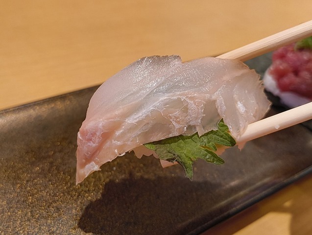 ひらめ 昆布〆