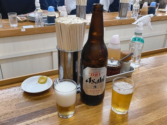 まずは一杯