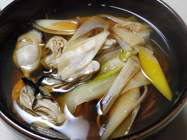 牡蠣蕎麦