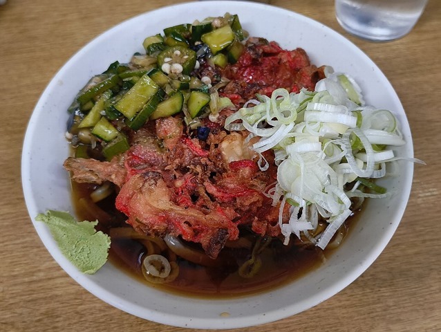 山形だし＋JKB＋冷し太そば（小盛）