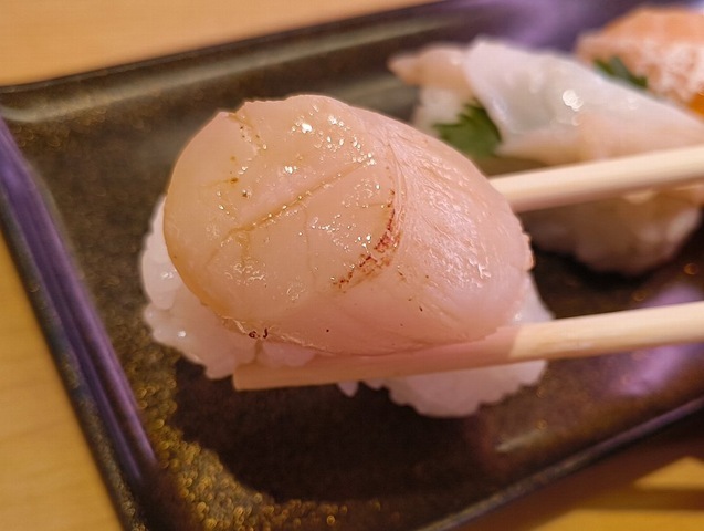 ほたての貝柱（焦がし醤油）