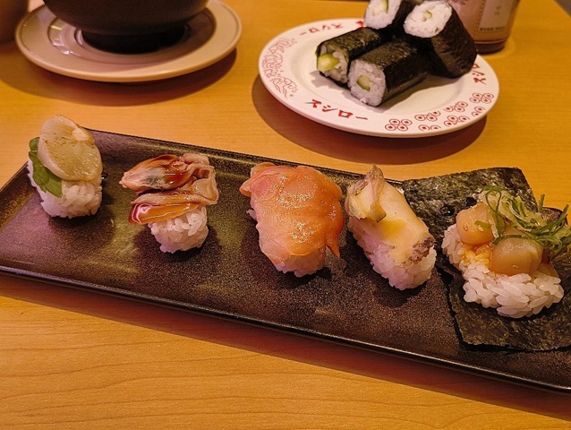 貝づくし5貫盛り