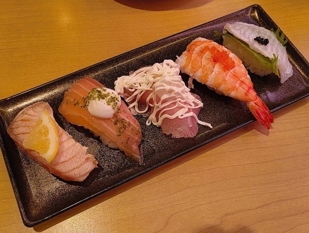 おすすめ彩り5種盛り