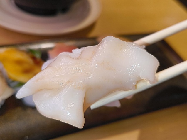 石垣貝を食べる