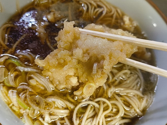 イカ天を食べる