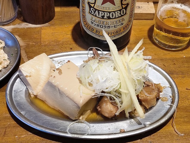 牛すじ煮込み豆腐