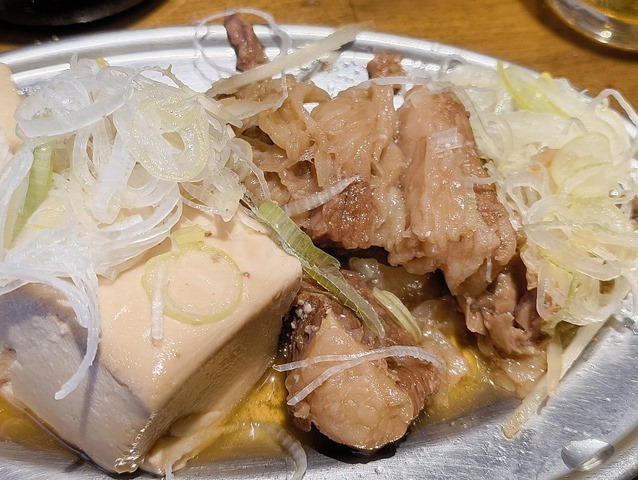牛すじ煮込み豆腐