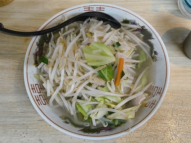 タンメン（麺半分）