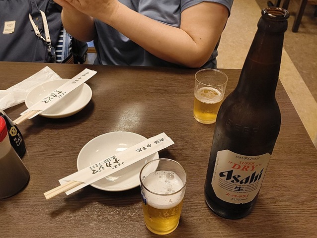 アサヒスーパードライがうまい季節になった