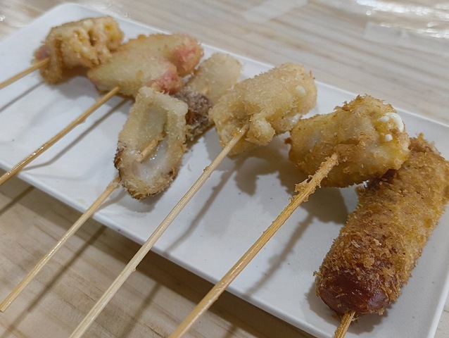 串かつ（おまかせ六本セット）