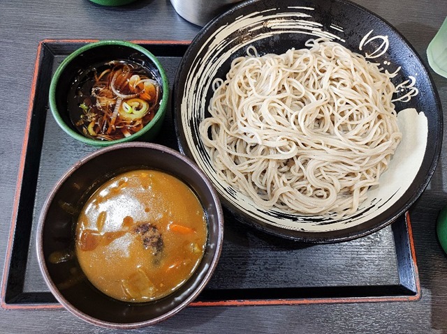 2枚もり＋カレールー＝カレーつけそば