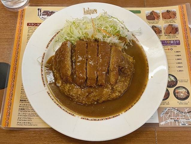 カツカレーご飯1/2