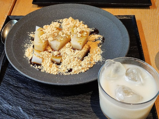 飲むくず餅乳酸菌とくず餅のセット