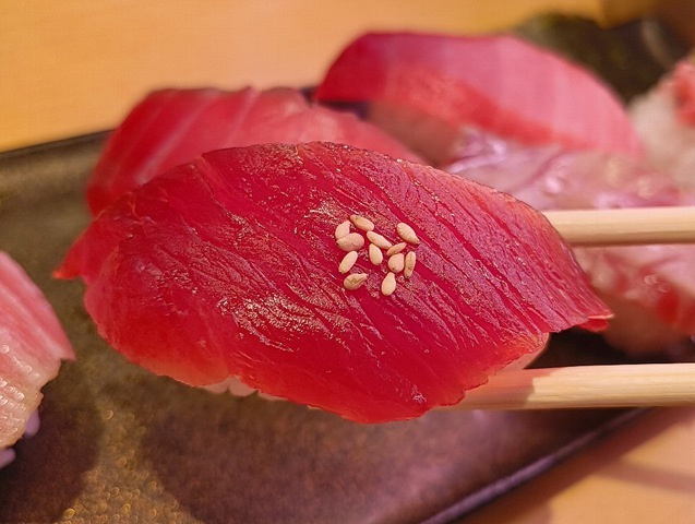 天然インド鮪6貫食べ比べ