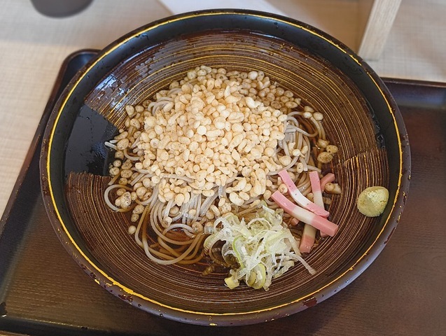 冷したぬきそば