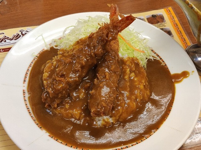 エビフライカレー