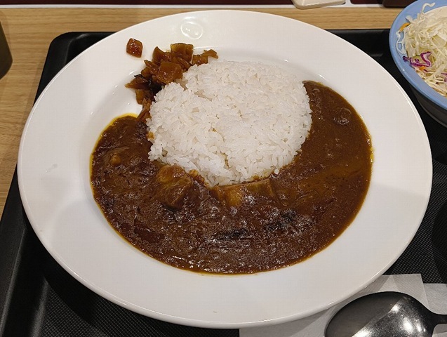 欧風牛タンカレー（ライス少なめ）