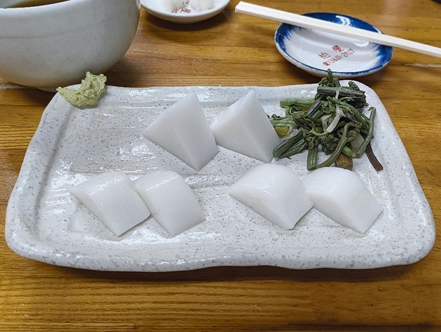 板わさと山菜