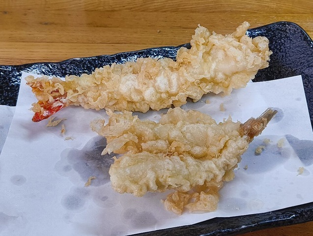 海老天とキス天