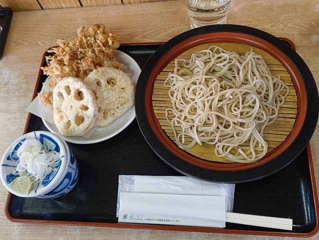 もり＋蓮根天＋桜えび天