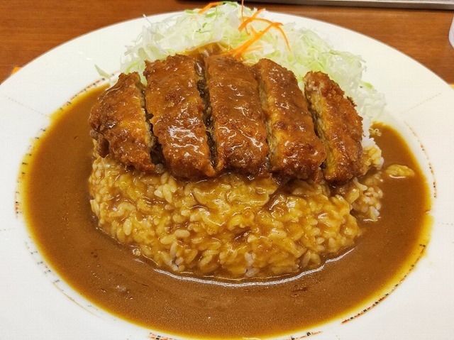 カツカレーご飯1/2