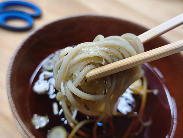 へぎそばを手繰る
