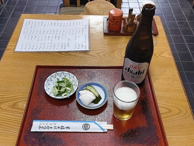 ビールとセット一式