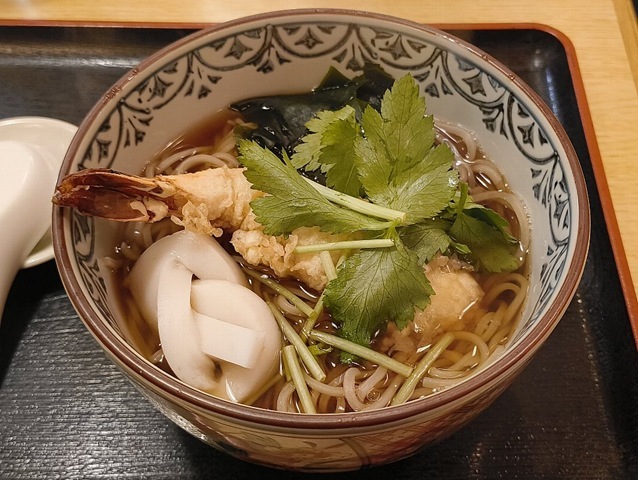 天ぷらそば（並）