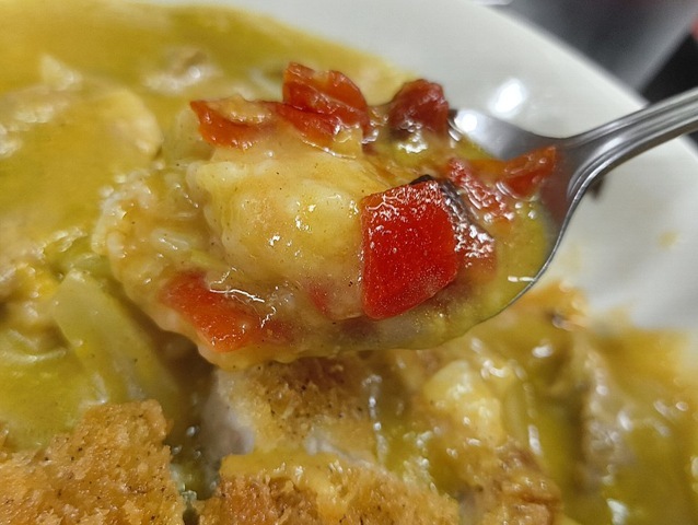 福神漬けで味変だ